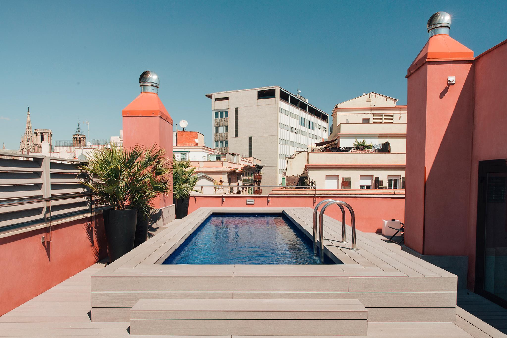 Aparthotel Arai 4* Superior Barselona Dış mekan fotoğraf